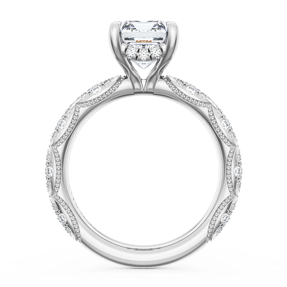 Tacori Engagement Rings in Platinum/Palladium containing Diamond 450495