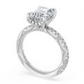 Tacori Engagement Rings in Platinum/Palladium containing Diamond 406 3 EC 10X7.5 3/4