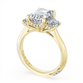 Tacori Engagement Rings in Yellow Gold containing Diamond 411 2.7 EC 11X8 Y