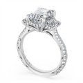 Tacori Engagement Rings in White Gold containing Diamond 408 2.7 EC 11X8 3/4W