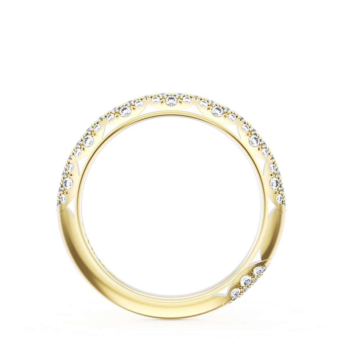 Tacori Wedding Rings in Yellow Gold containing Diamond 450500