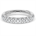 Tacori Wedding Rings in White Gold containing Diamond 406 4 B 1/2 W