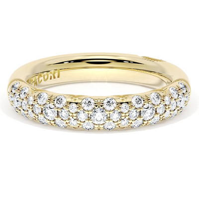 Tacori Wedding Rings in Yellow Gold containing Diamond 406 4 B 1/2 Y