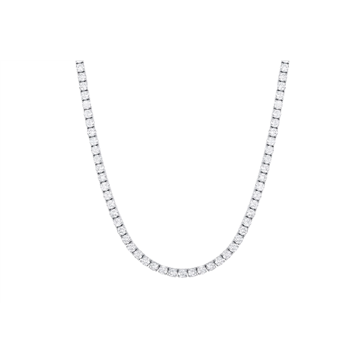 Necklaces Necklaces in White Gold containing Diamond 450510
