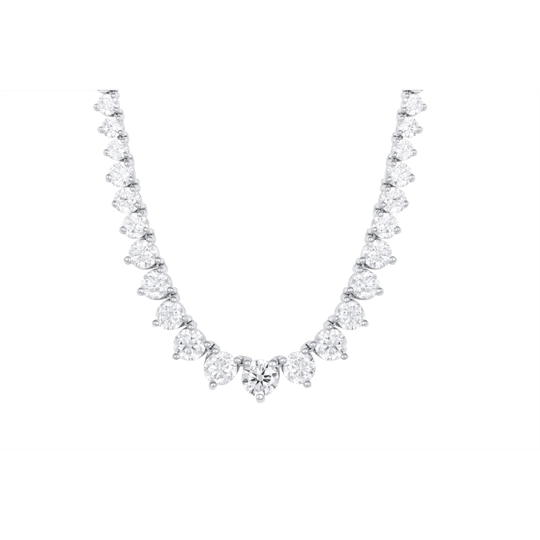 Necklaces Necklaces in White Gold containing Diamond 450513