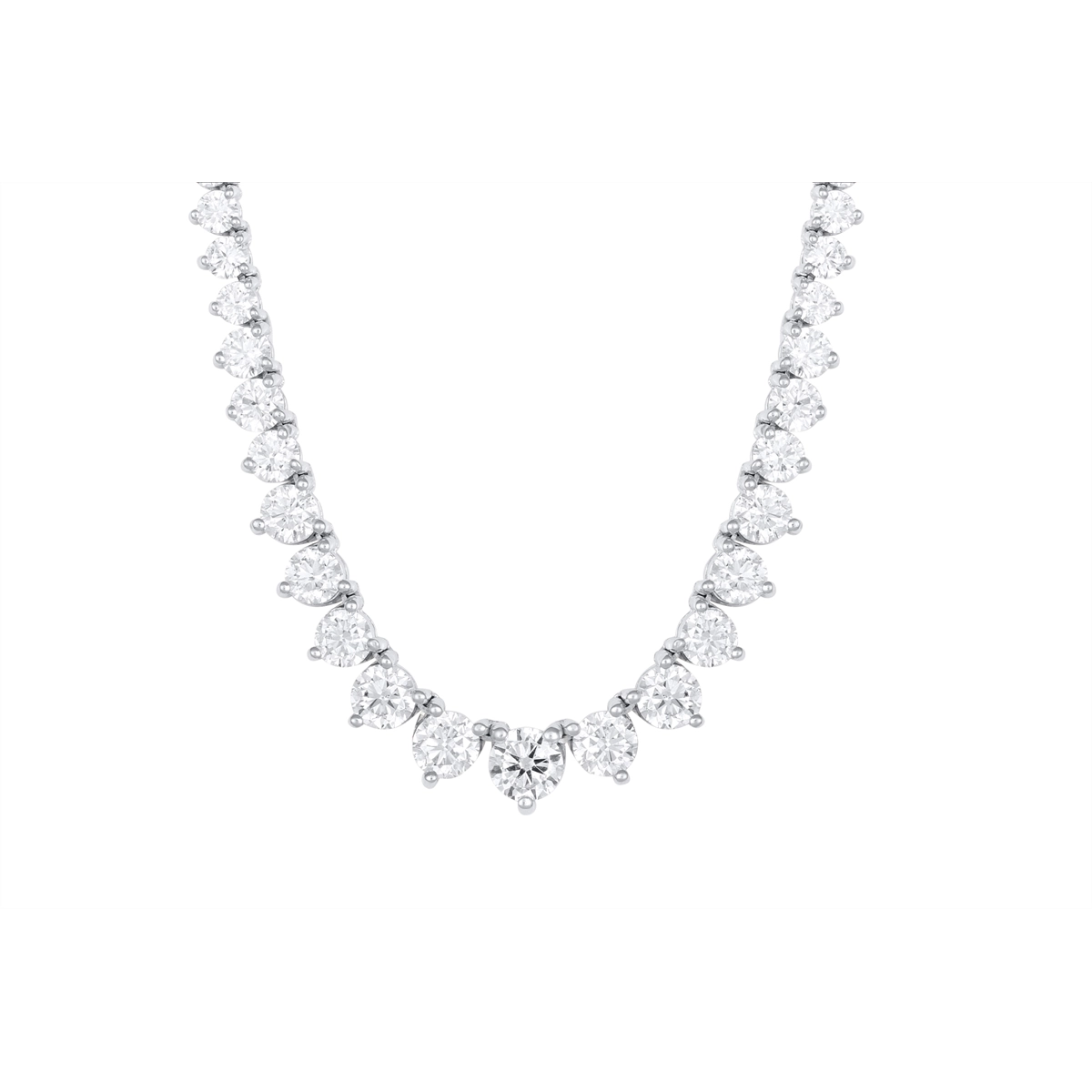 Necklaces Necklaces in White Gold containing Diamond 450513