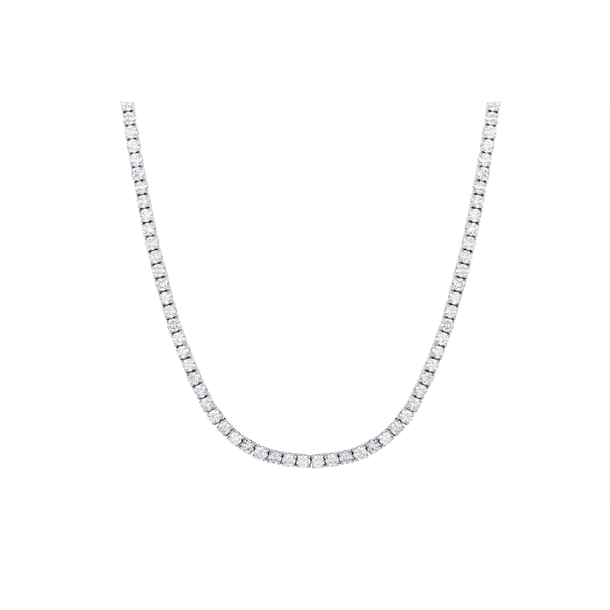 Necklaces Necklaces in White Gold containing Diamond 450515