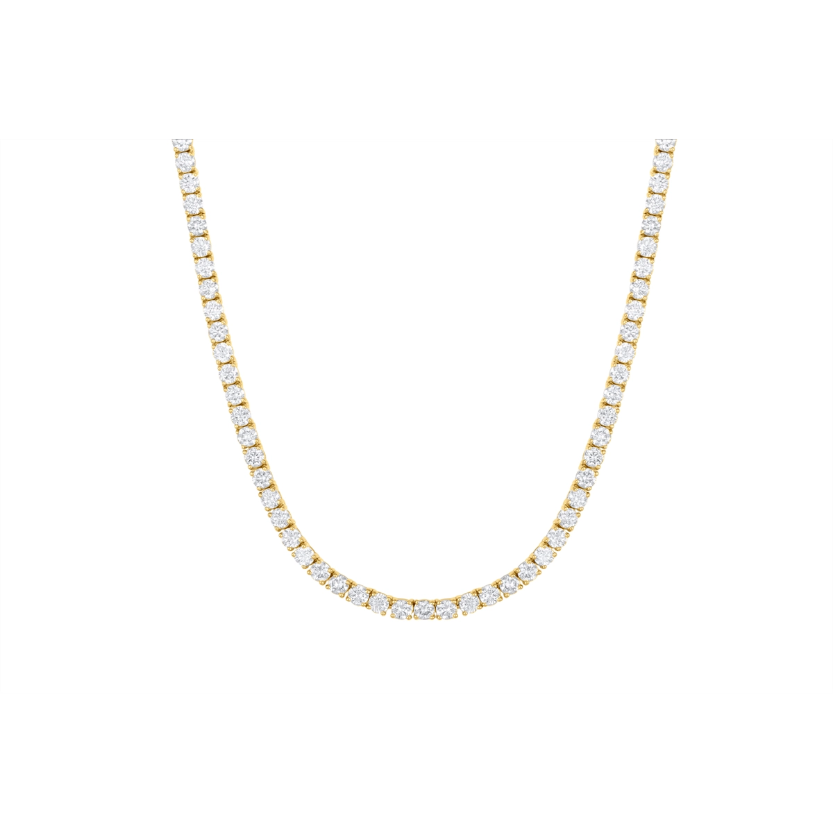 Necklaces Necklaces in Yellow Gold containing Diamond 450517