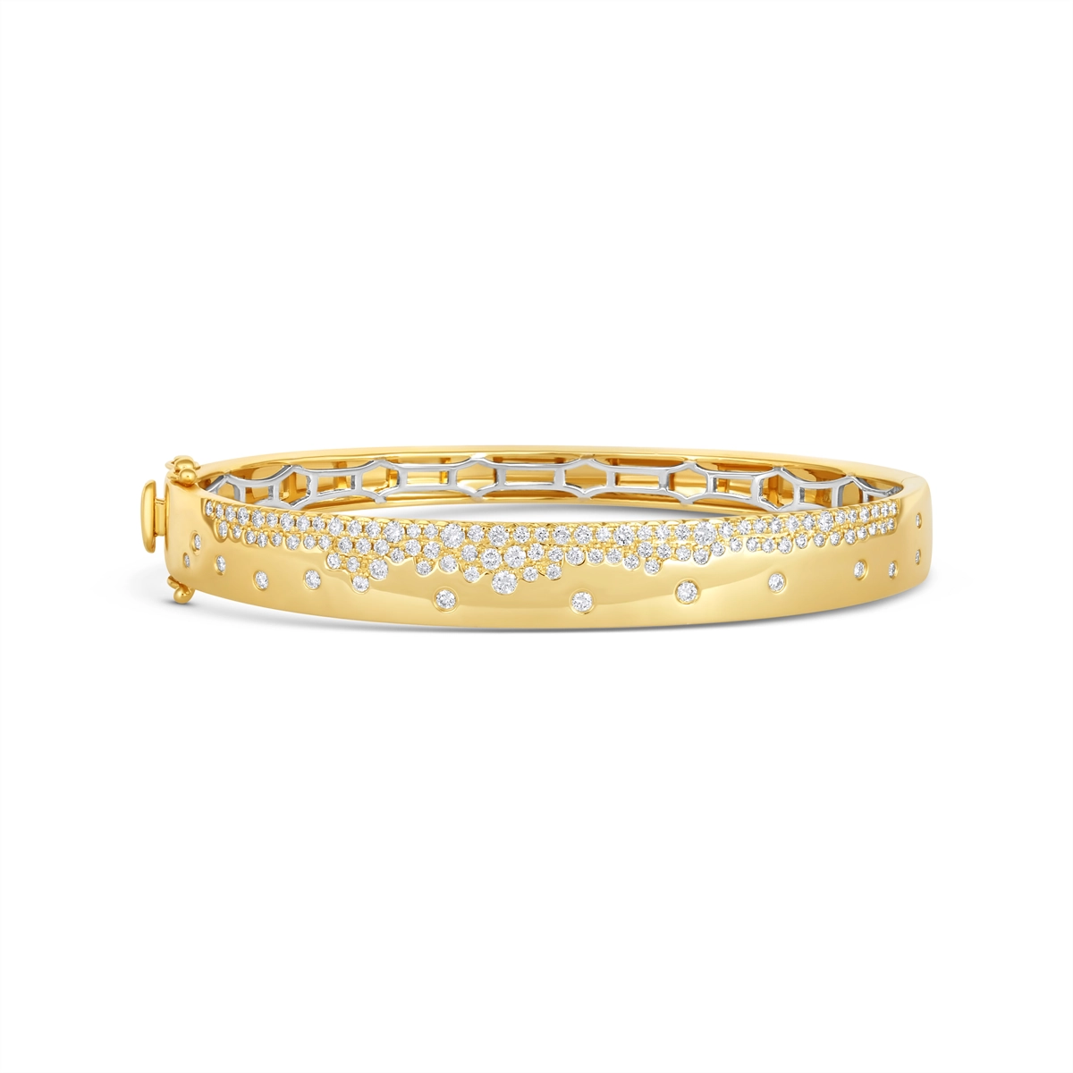 Bracelets Bracelets in Mixed Metals containing Diamond 450524