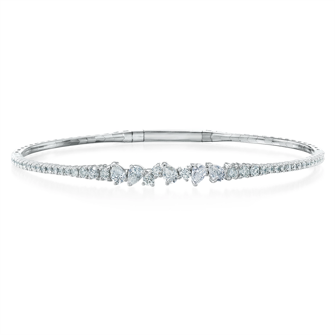 Bracelets Bracelets in White Gold containing Diamond 450551