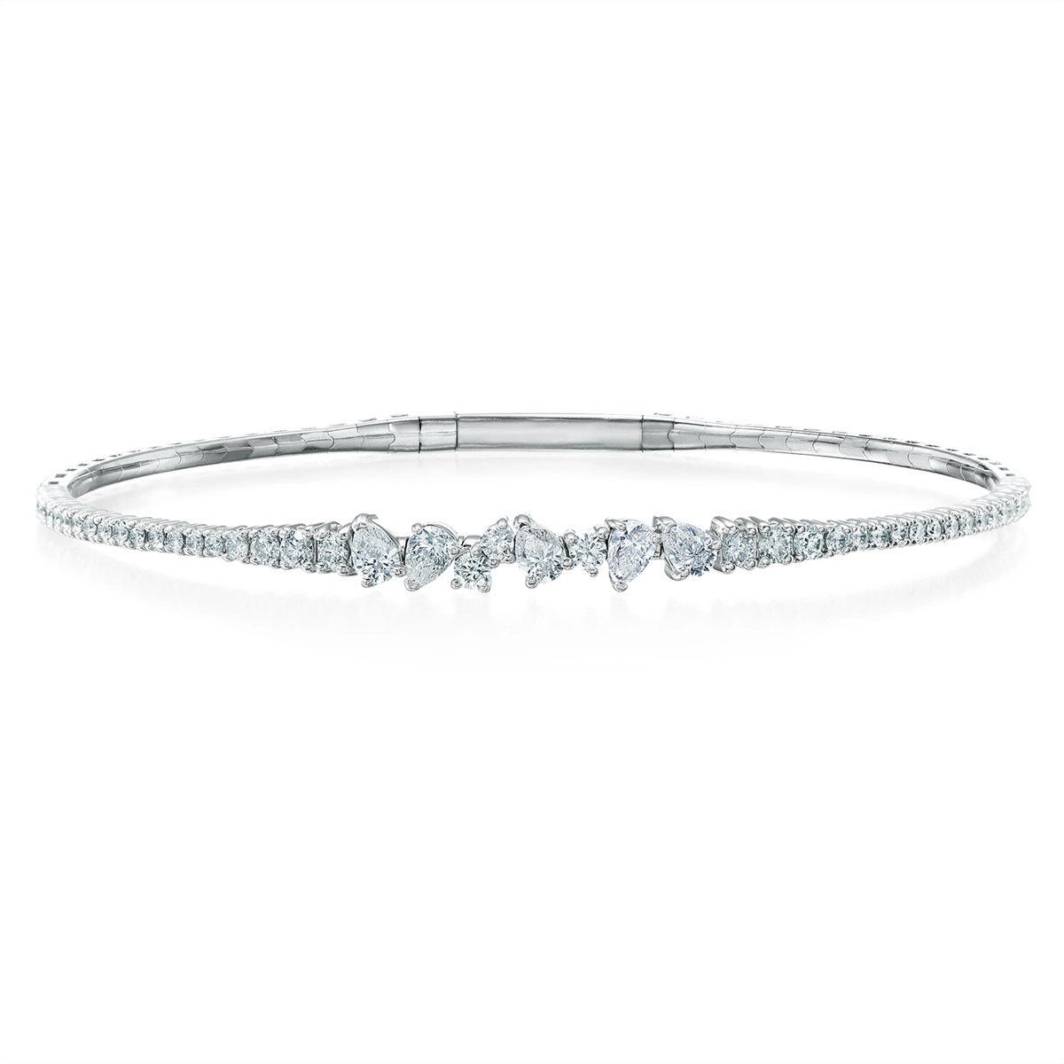 Bracelets Bracelets in White Gold containing Diamond 450551