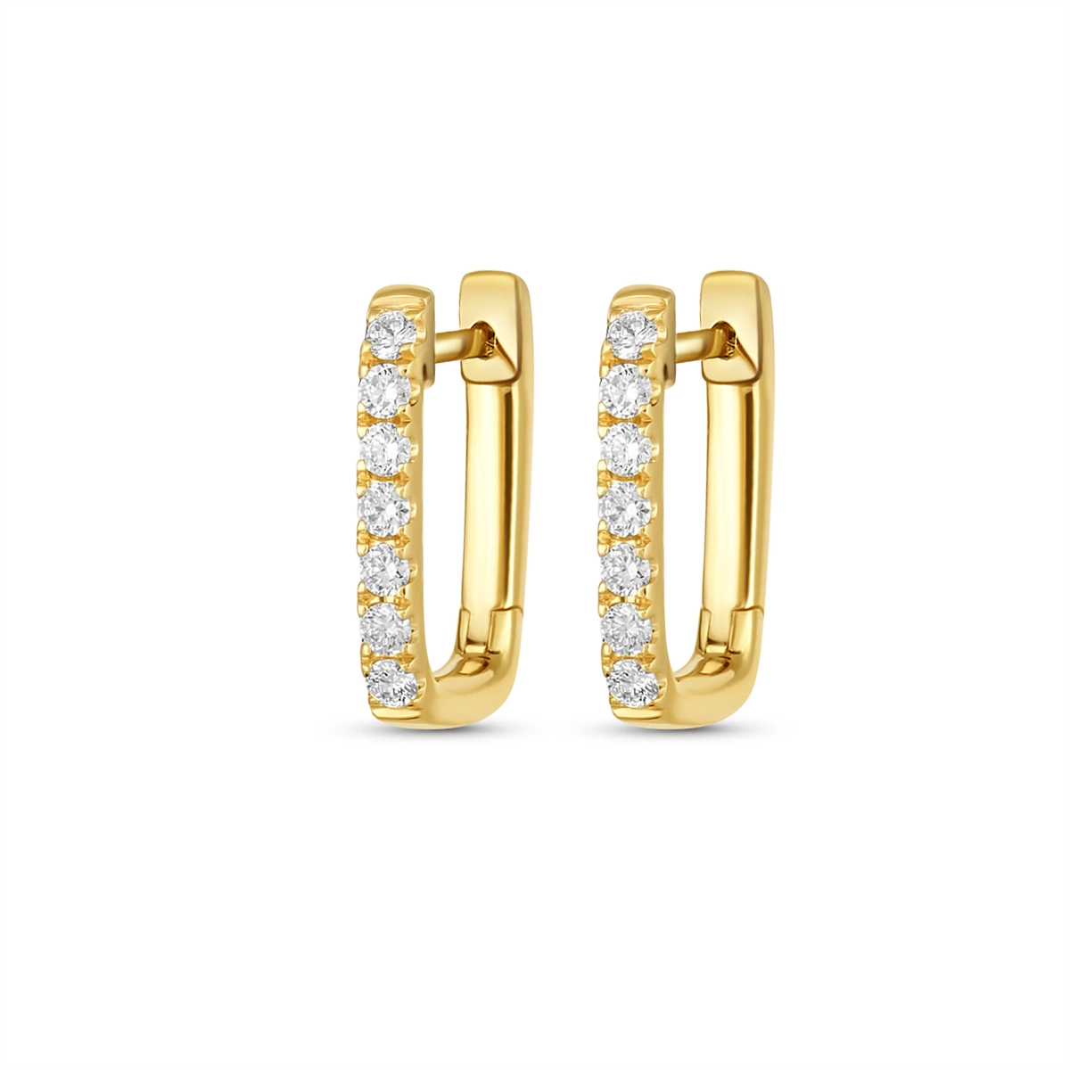 Earrings Earrings in Yellow Gold containing Diamond 450588
