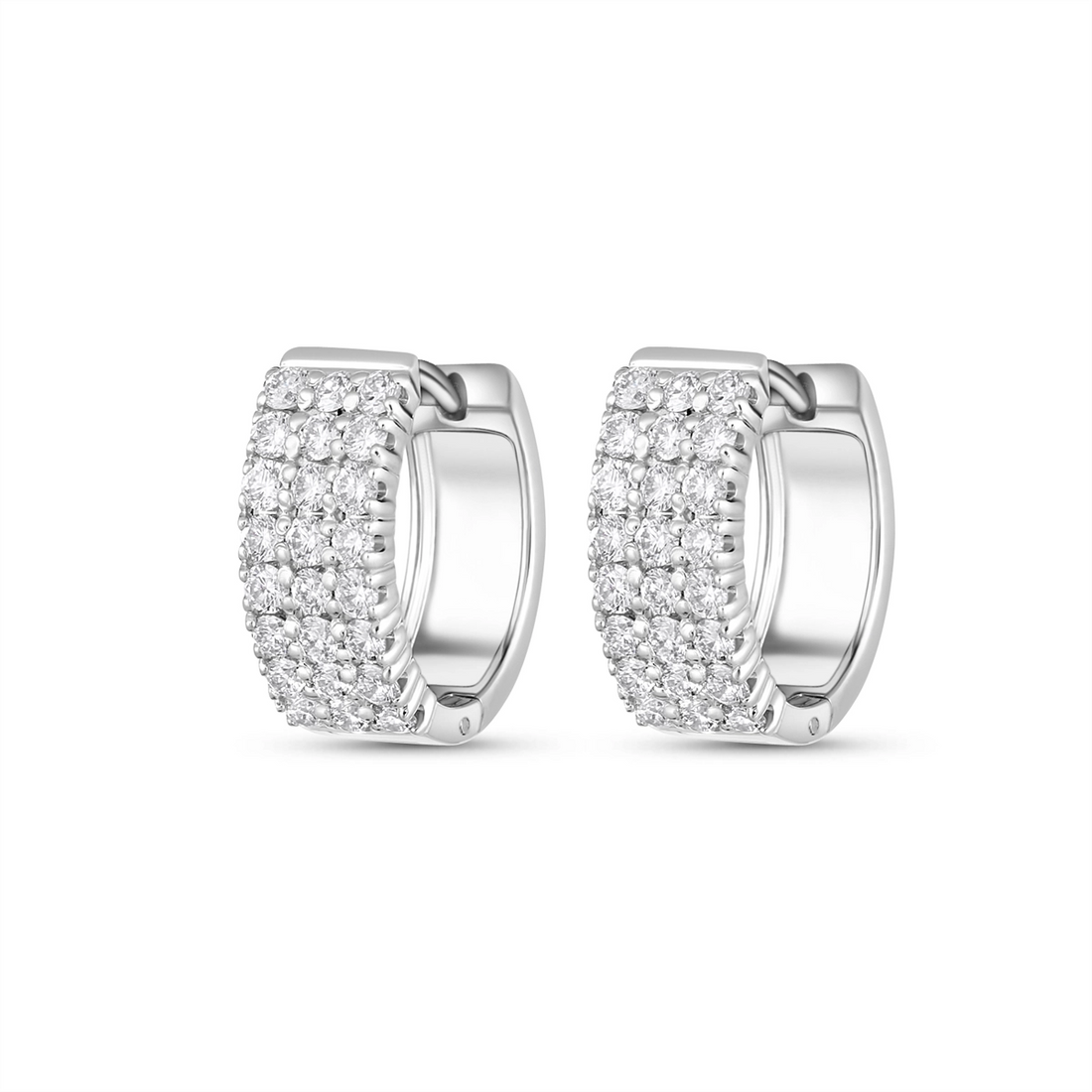 Earrings Earrings in White Gold containing Diamond 450594