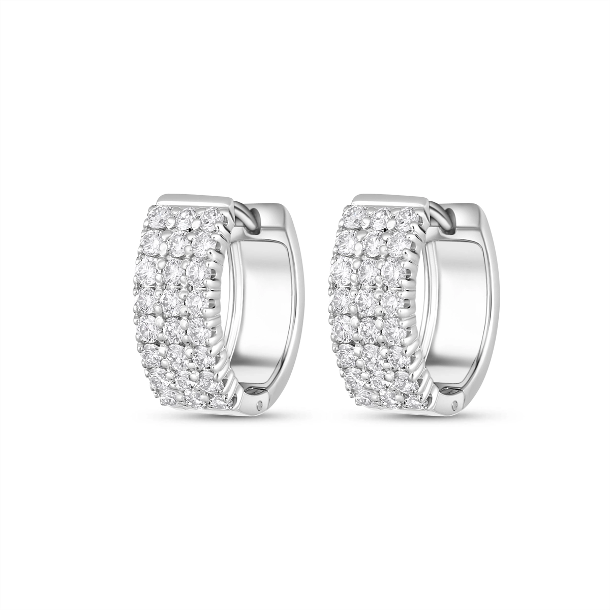 Earrings Earrings in White Gold containing Diamond 450594