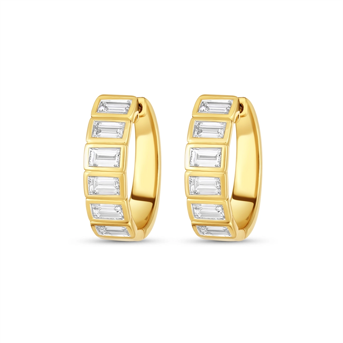 Earrings Earrings in Yellow Gold containing Diamond 450614