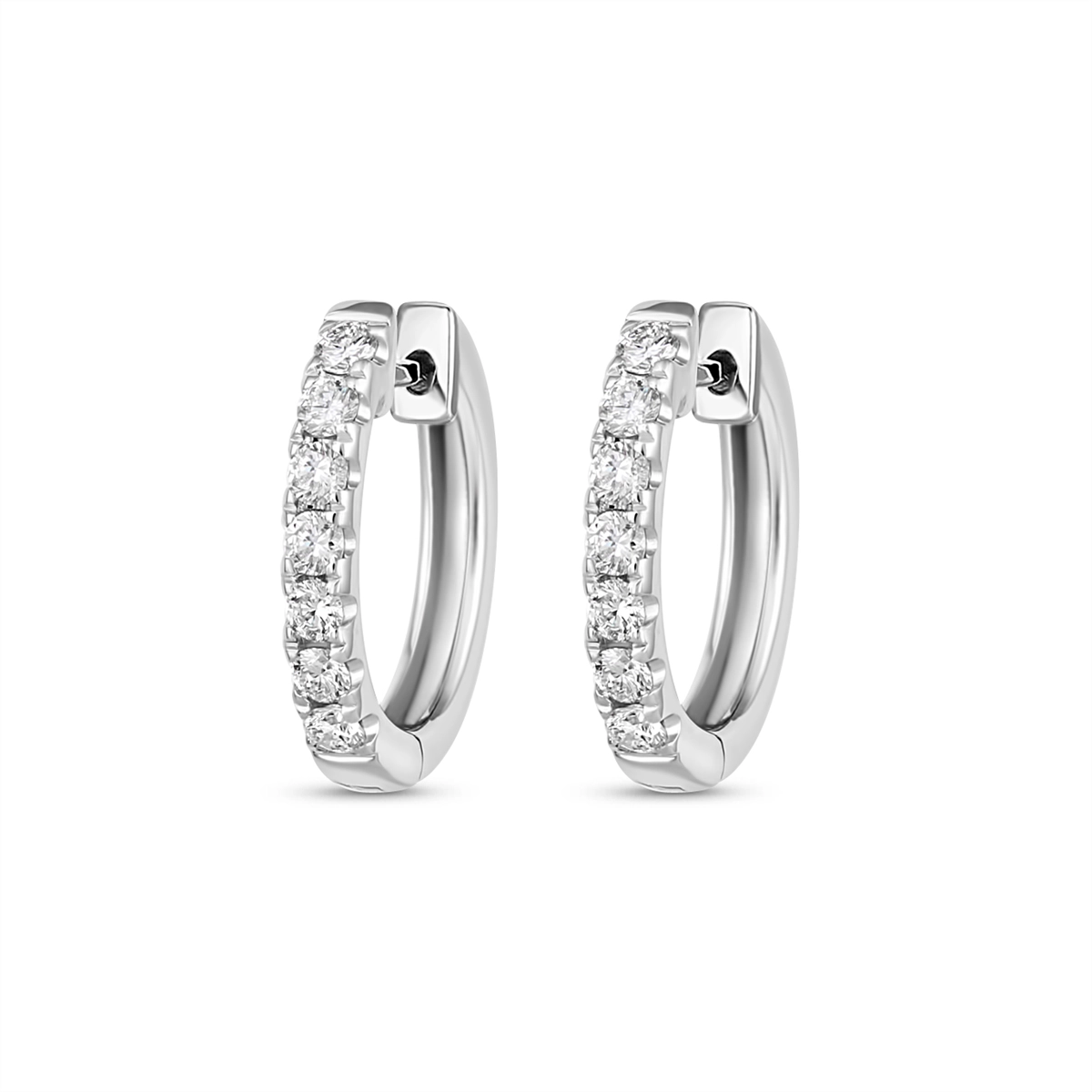 Earrings Earrings in White Gold containing Diamond 450618