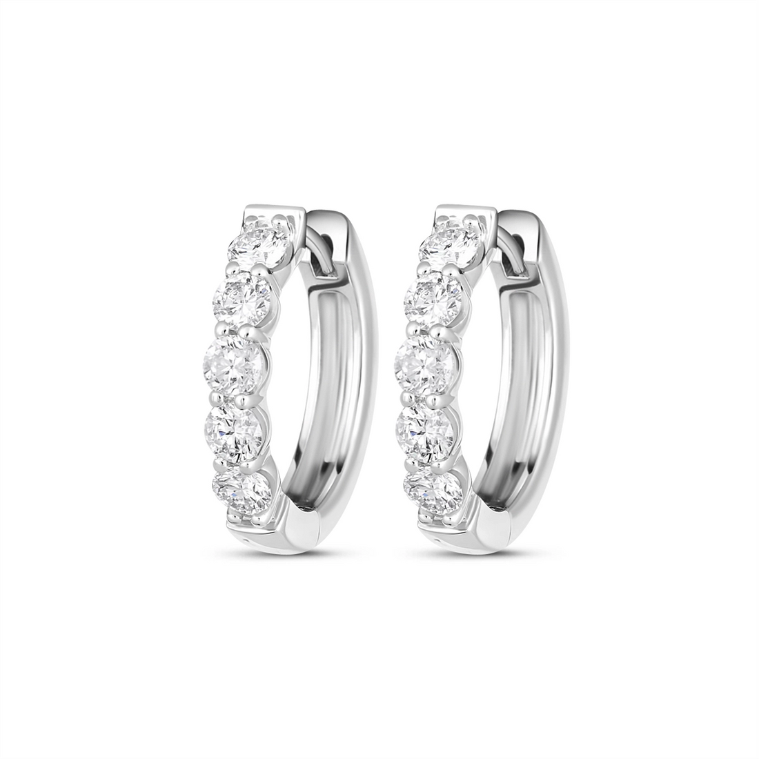 Earrings Earrings in White Gold containing Diamond 450620