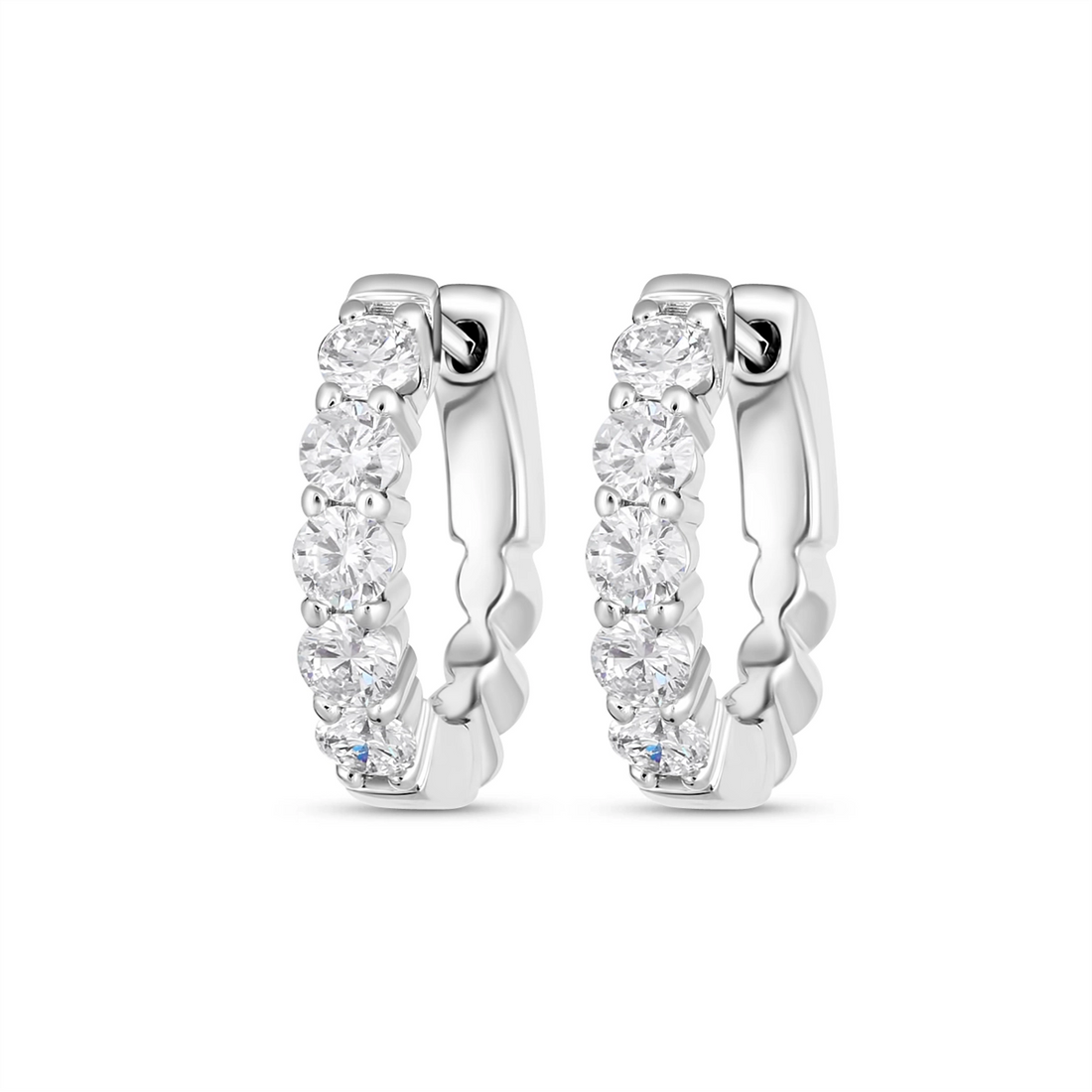 Earrings Earrings in White Gold containing Diamond 450621