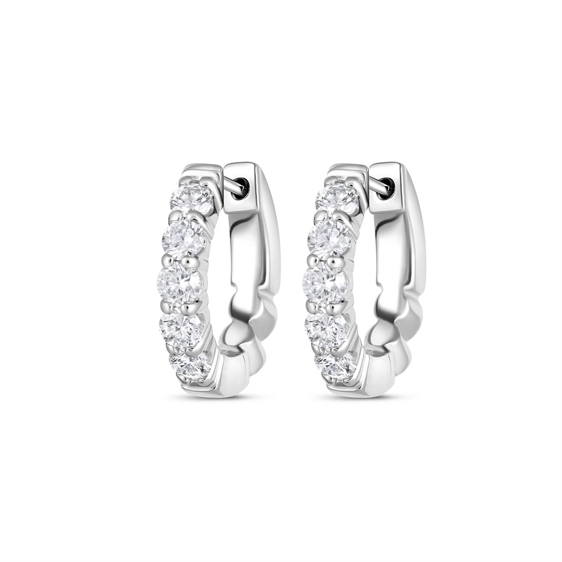 Earrings Earrings in White Gold containing Diamond 450628