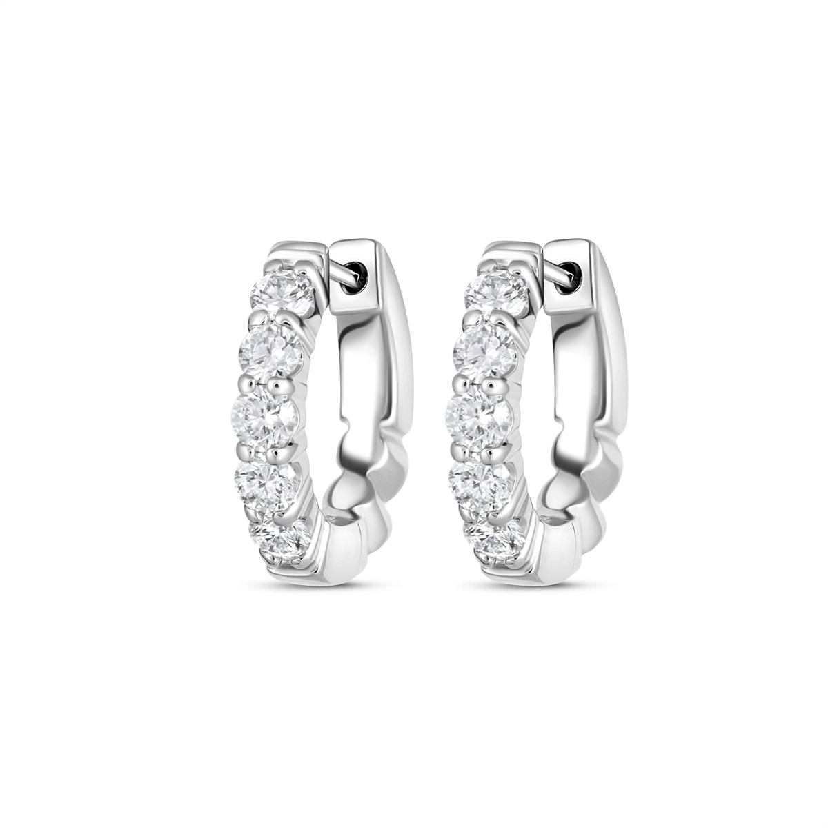 Earrings Earrings in White Gold containing Diamond 450628