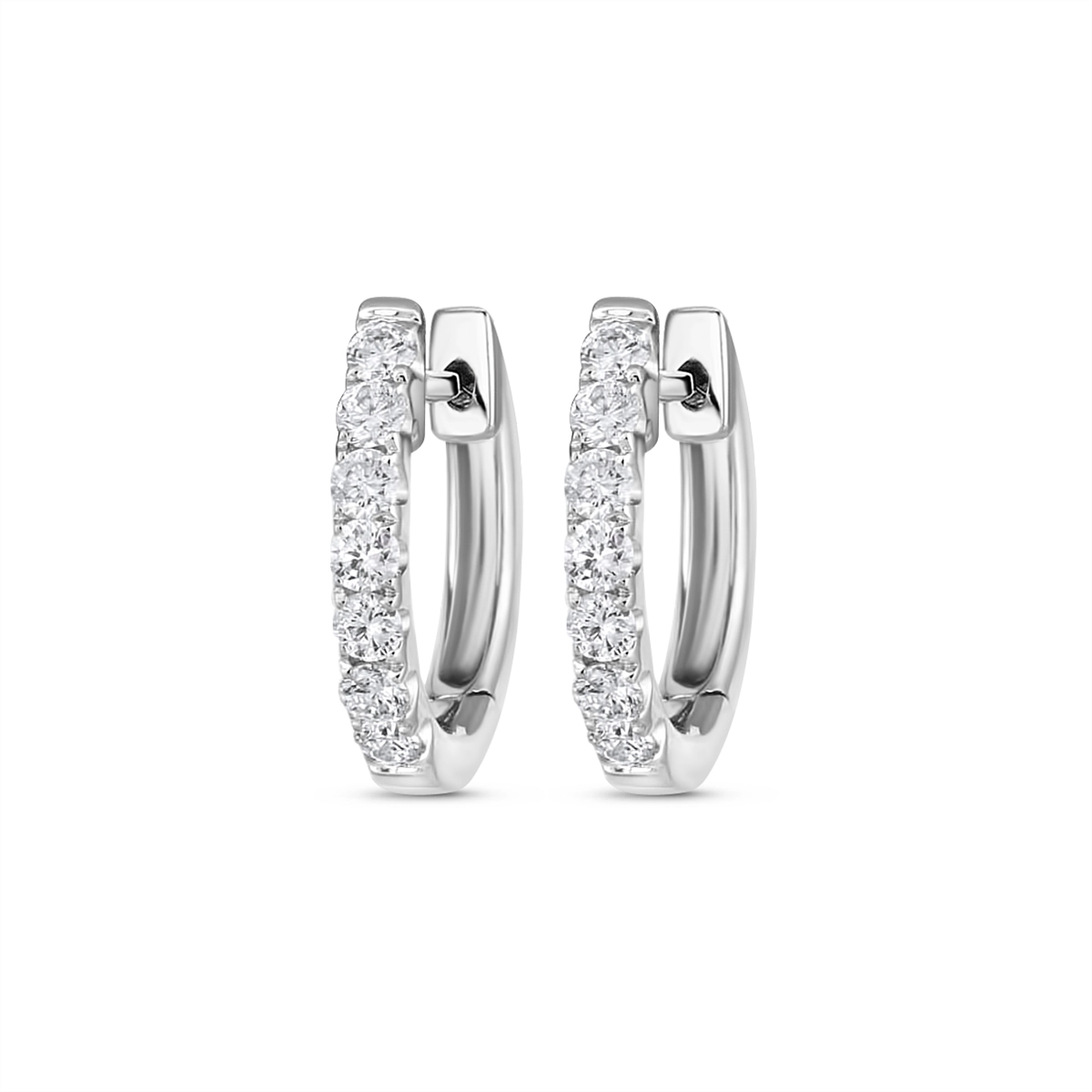 Earrings Earrings in White Gold containing Diamond 450629