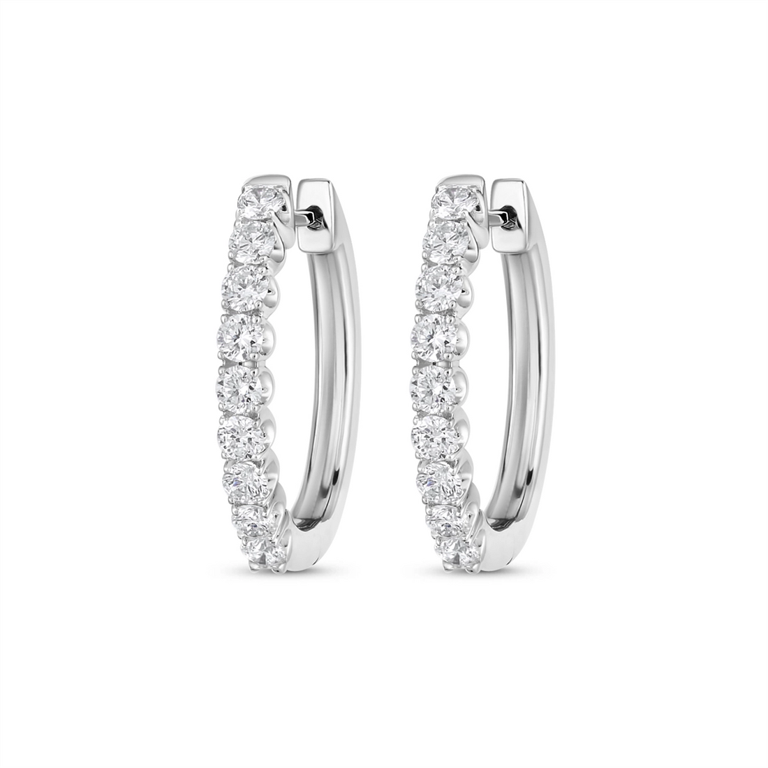 Earrings Earrings in White Gold containing Diamond 450632