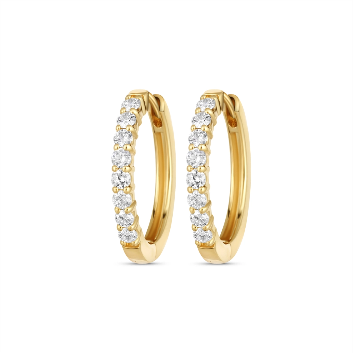 Earrings Earrings in Yellow Gold containing Diamond 450641