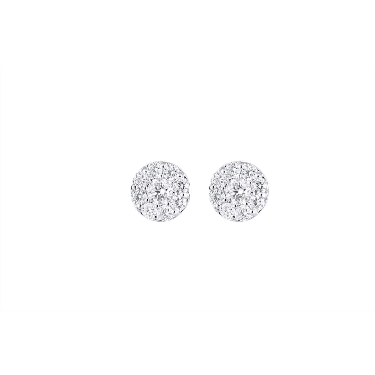 Earrings Earrings in White Gold containing Diamond 450648