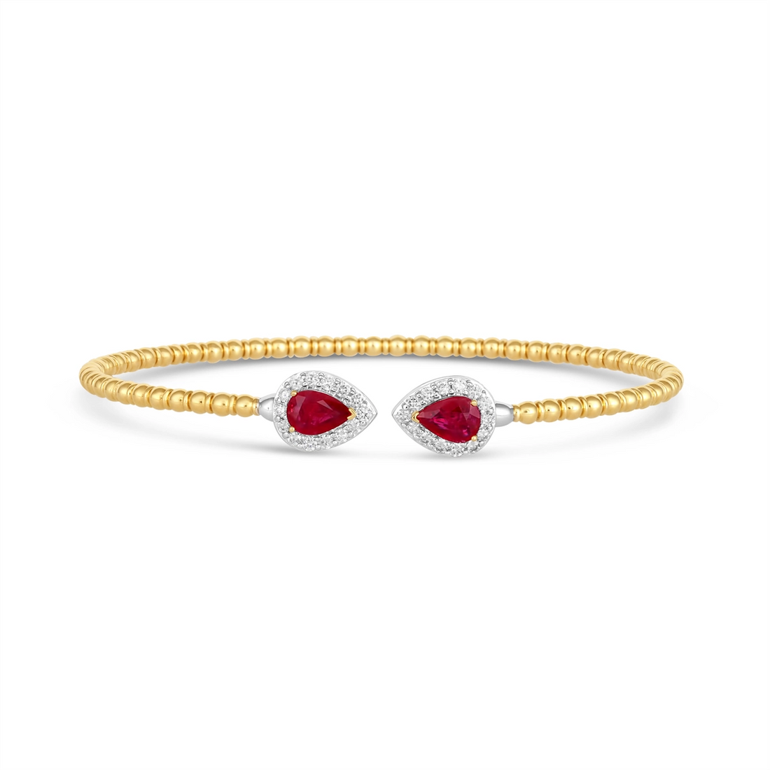 Bracelets Bracelets in Mixed Metals containing Multi-gemstone, Diamond, Ruby 450671