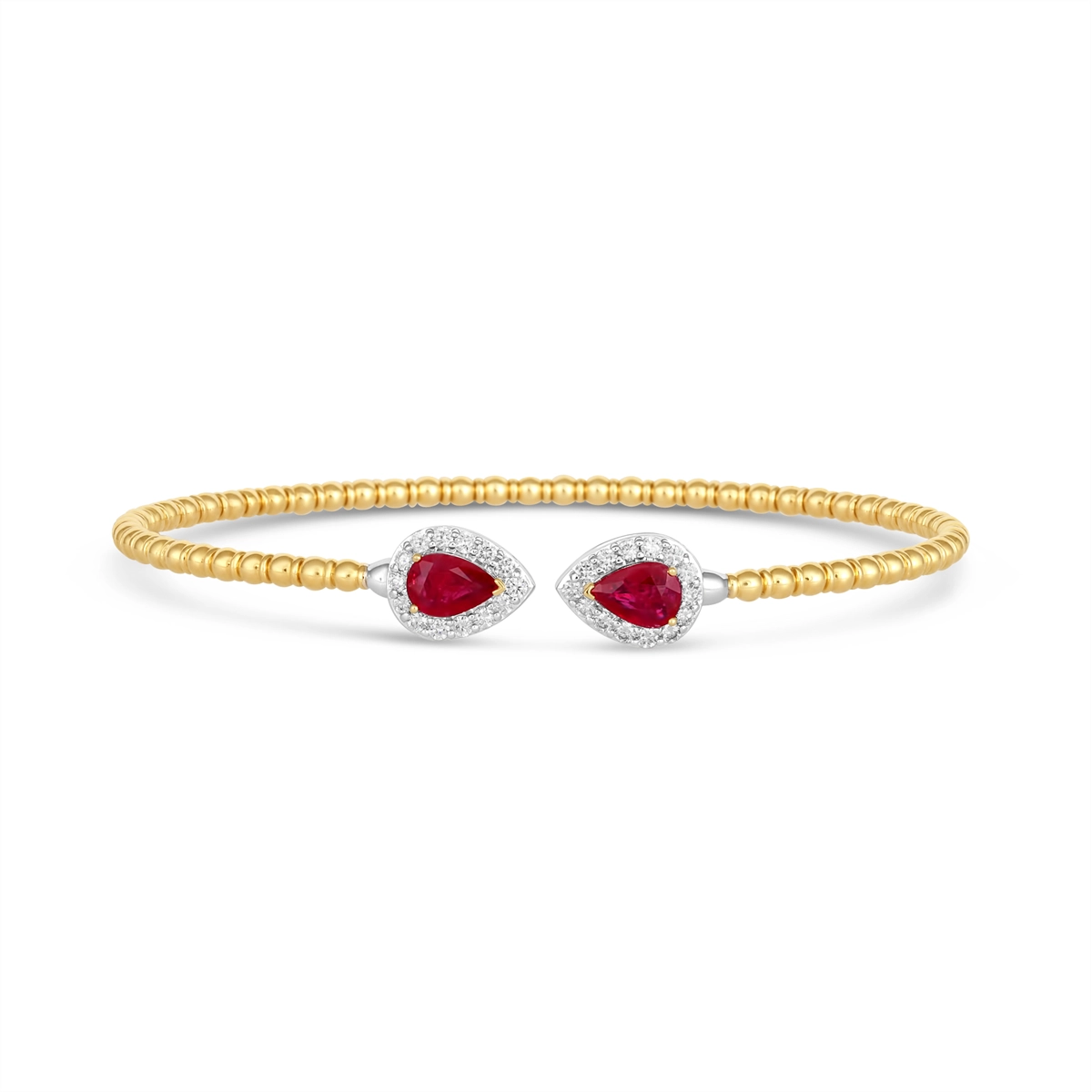 Bracelets Bracelets in Mixed Metals containing Multi-gemstone, Diamond, Ruby 450671