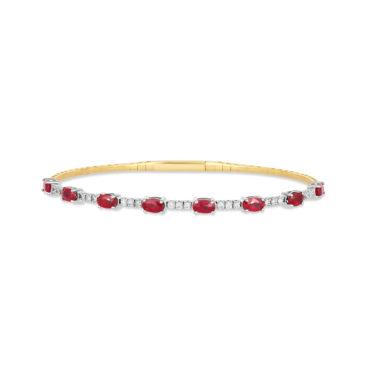 Bracelets Bracelets in Mixed Metals containing Multi-gemstone, Diamond, Ruby 450673