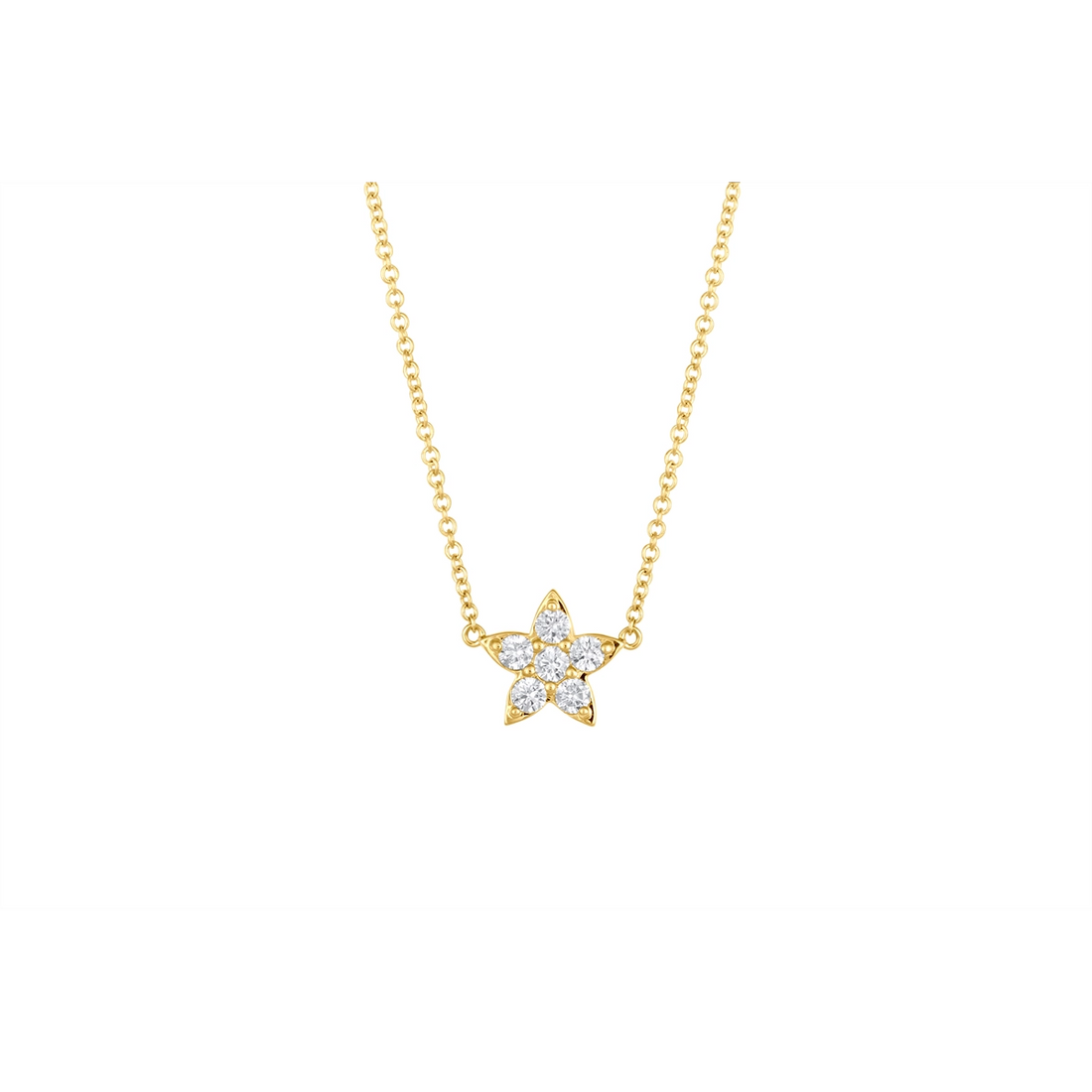 Necklaces Necklaces in Yellow Gold containing Diamond 450723