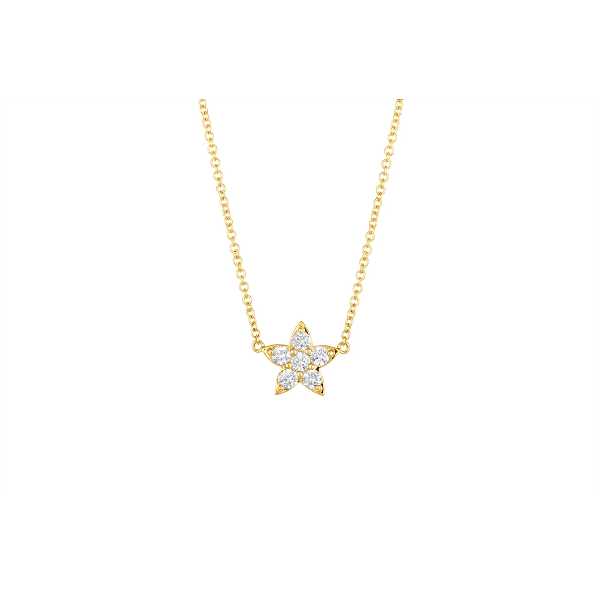 Necklaces Necklaces in Yellow Gold containing Diamond 450723
