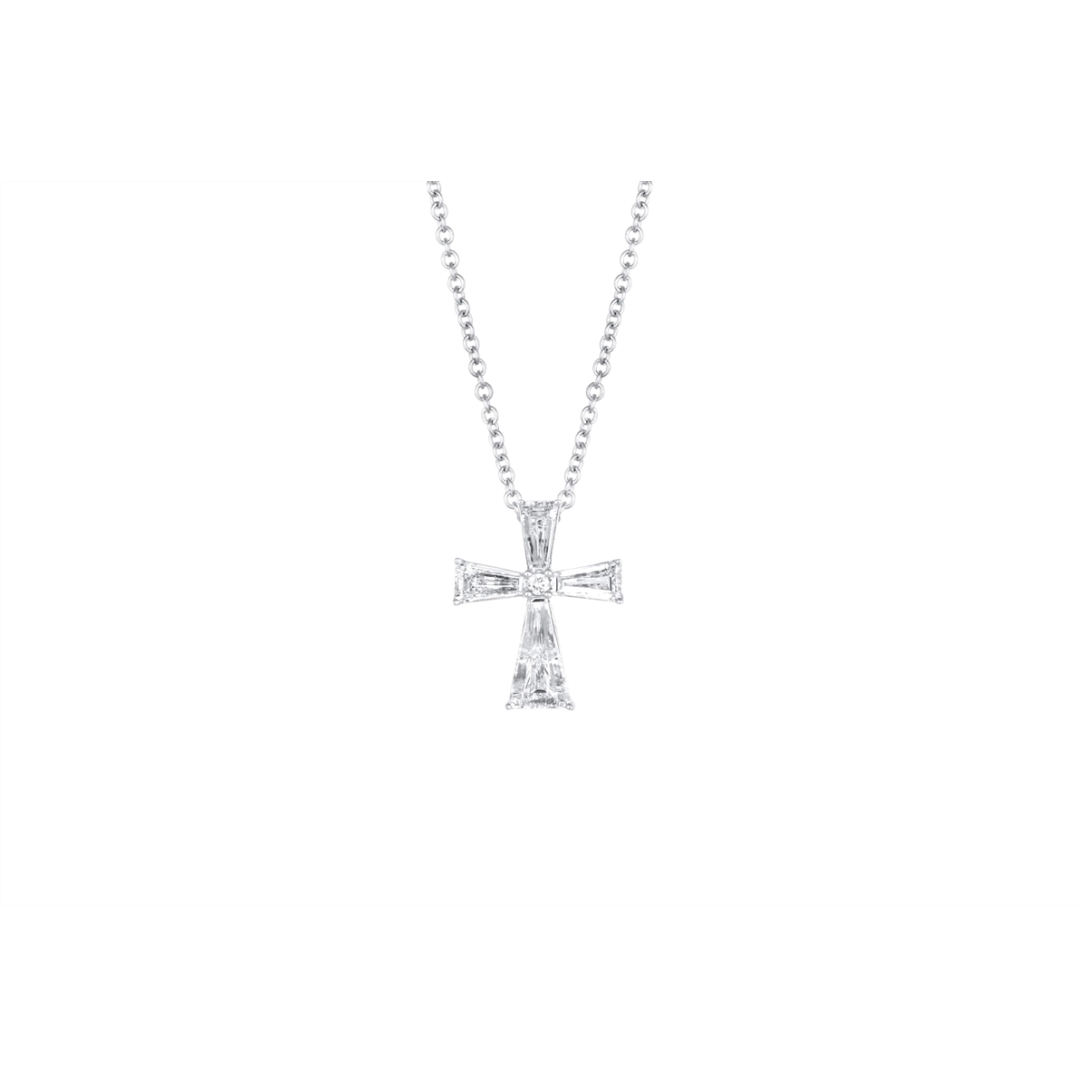Pendants Necklaces in White Gold containing Diamond 450728