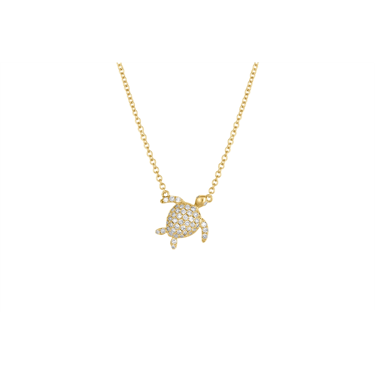 Necklaces Necklaces in Yellow Gold containing Diamond 450729