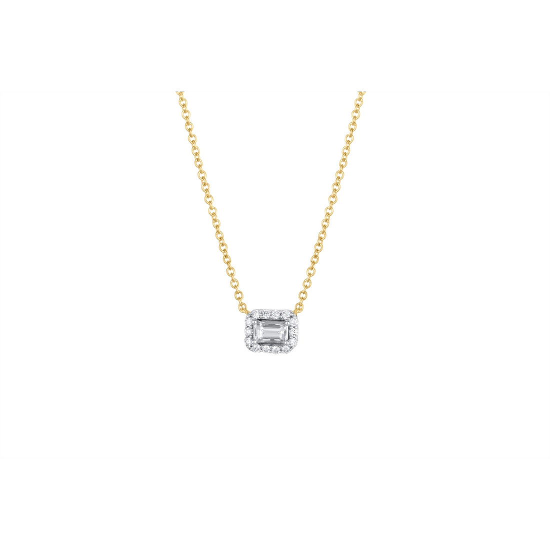 Pendants Necklaces in Yellow Gold containing Diamond 450732