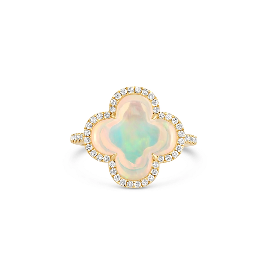 Rings Rings in Yellow Gold containing Opal, Multi-gemstone, Diamond 450752