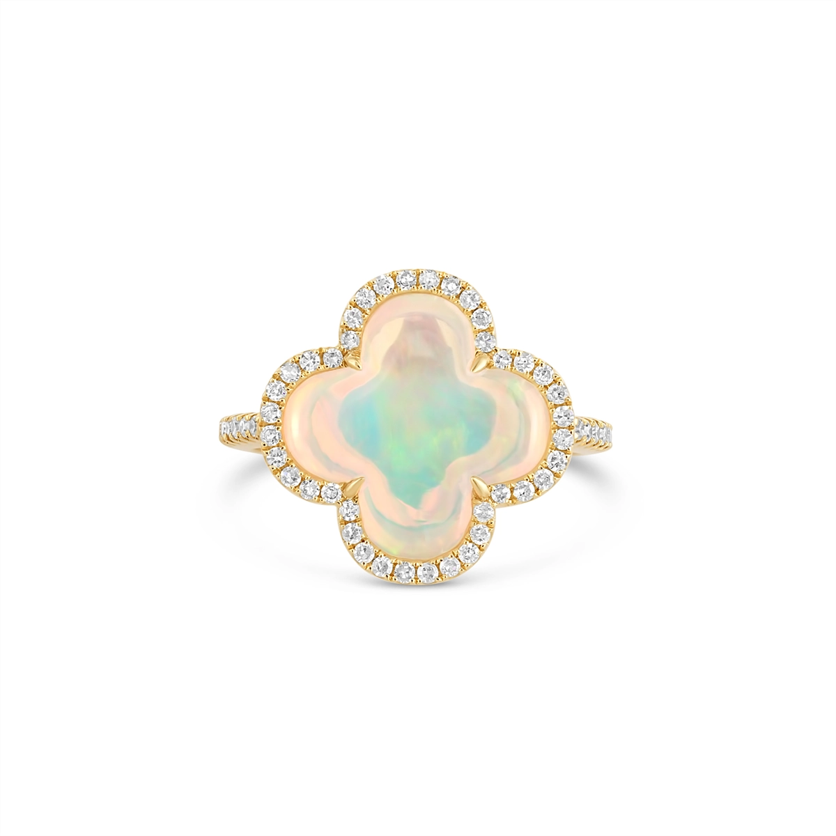 Rings Rings in Yellow Gold containing Opal, Multi-gemstone, Diamond 450752