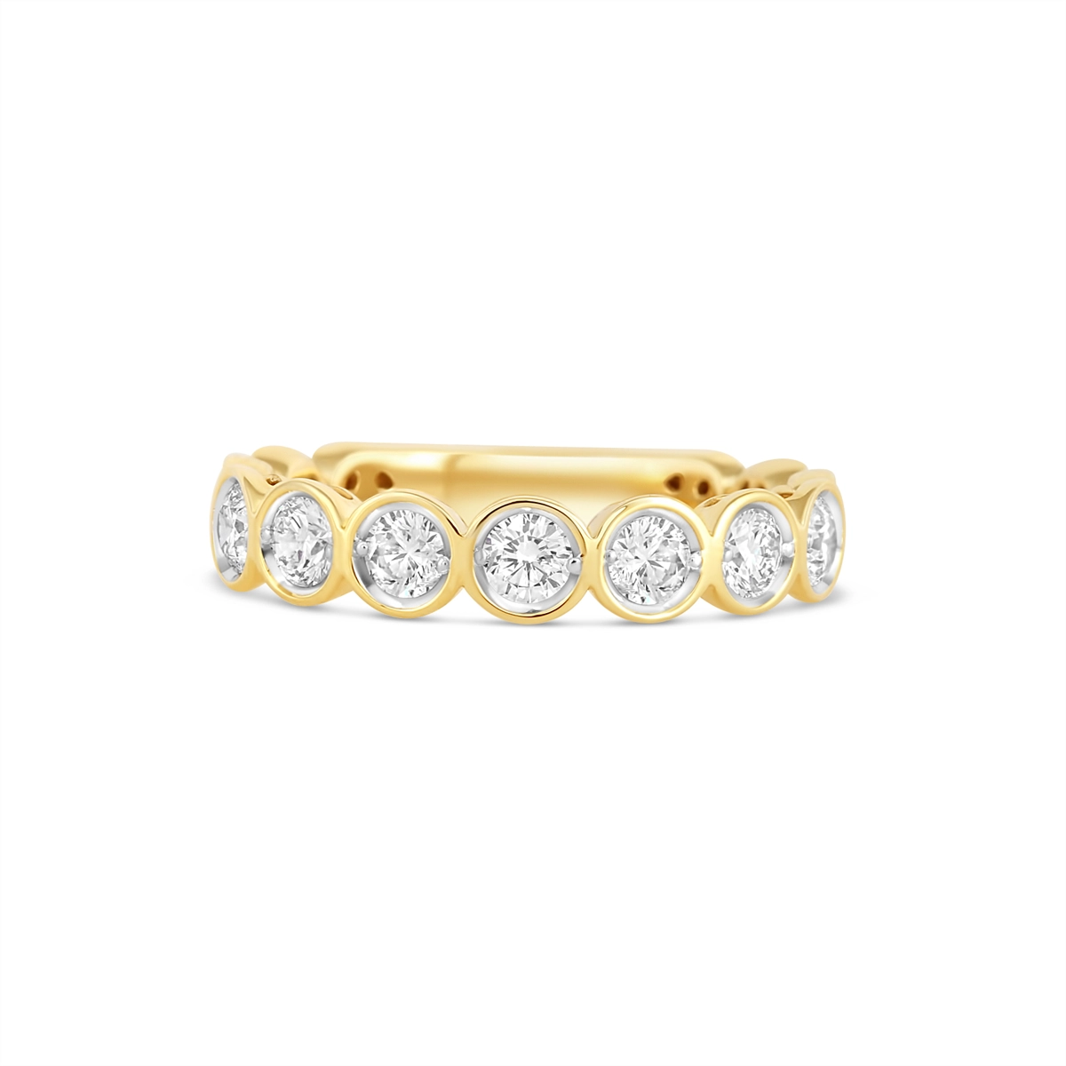 Wedding Bands Wedding Rings in Yellow Gold containing Diamond 450765