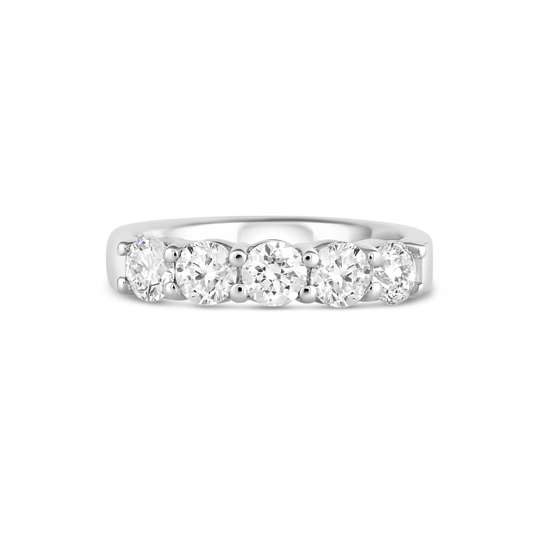 Wedding Bands Wedding Rings in Platinum/Palladium containing Diamond 450783
