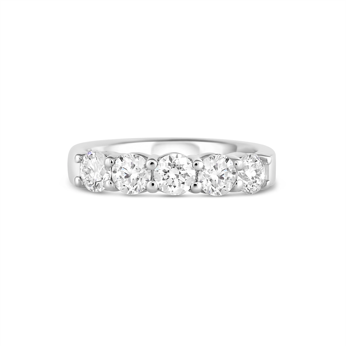 Wedding Bands Wedding Rings in Platinum/Palladium containing Diamond 450783