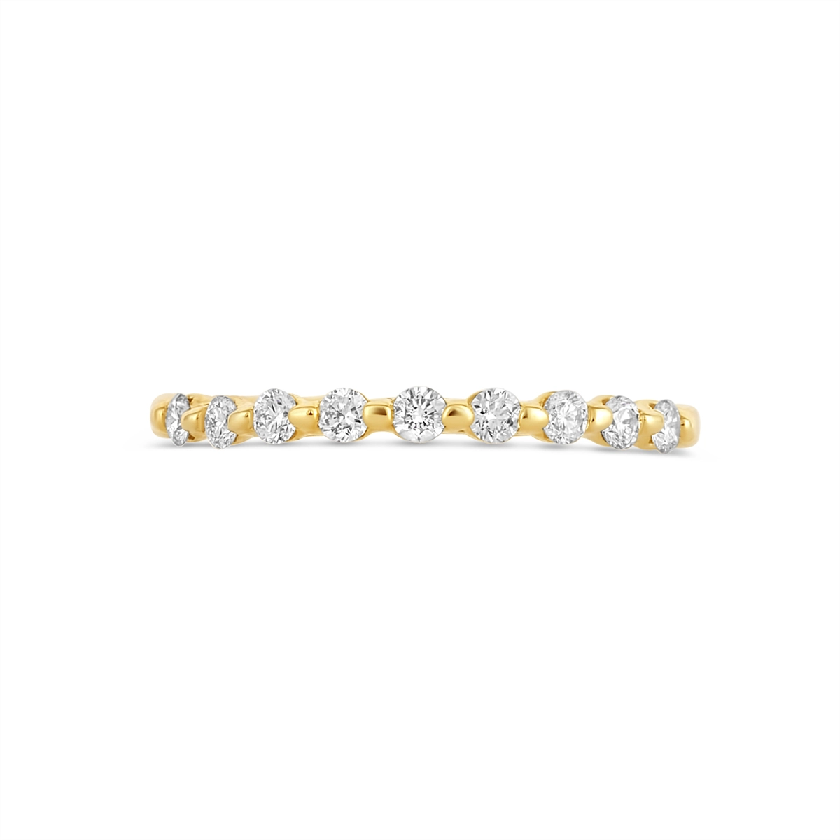 Wedding Bands Wedding Rings in Yellow Gold containing Diamond 450802