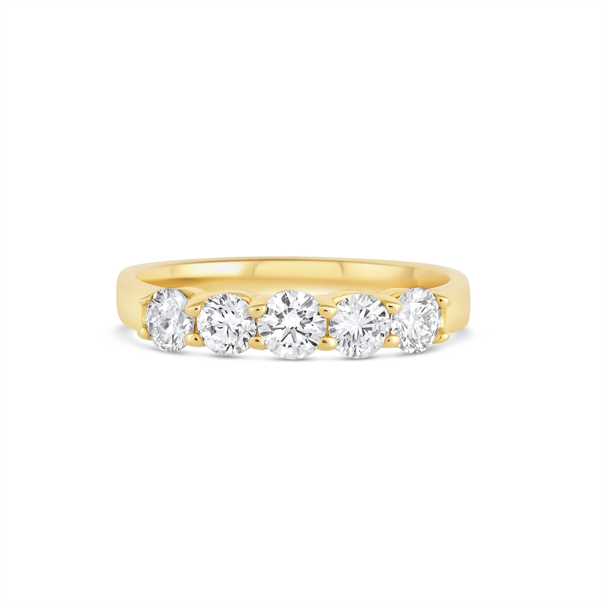 Wedding Bands Wedding Rings in Yellow Gold containing Diamond 450803