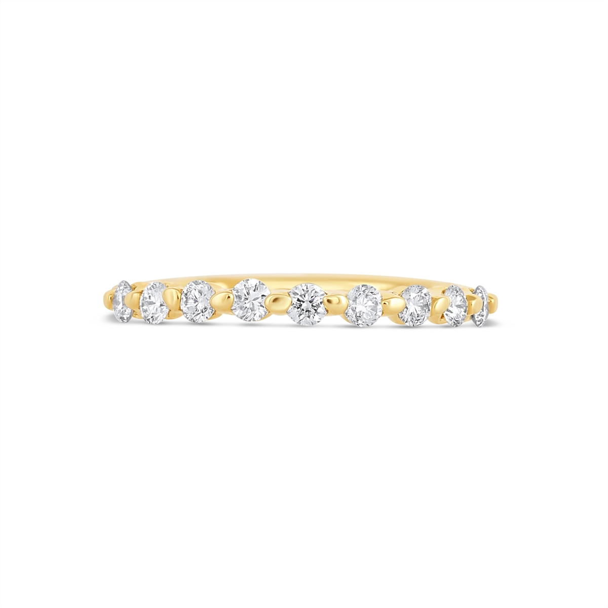 Wedding Bands Wedding Rings in Yellow Gold containing Diamond 450807