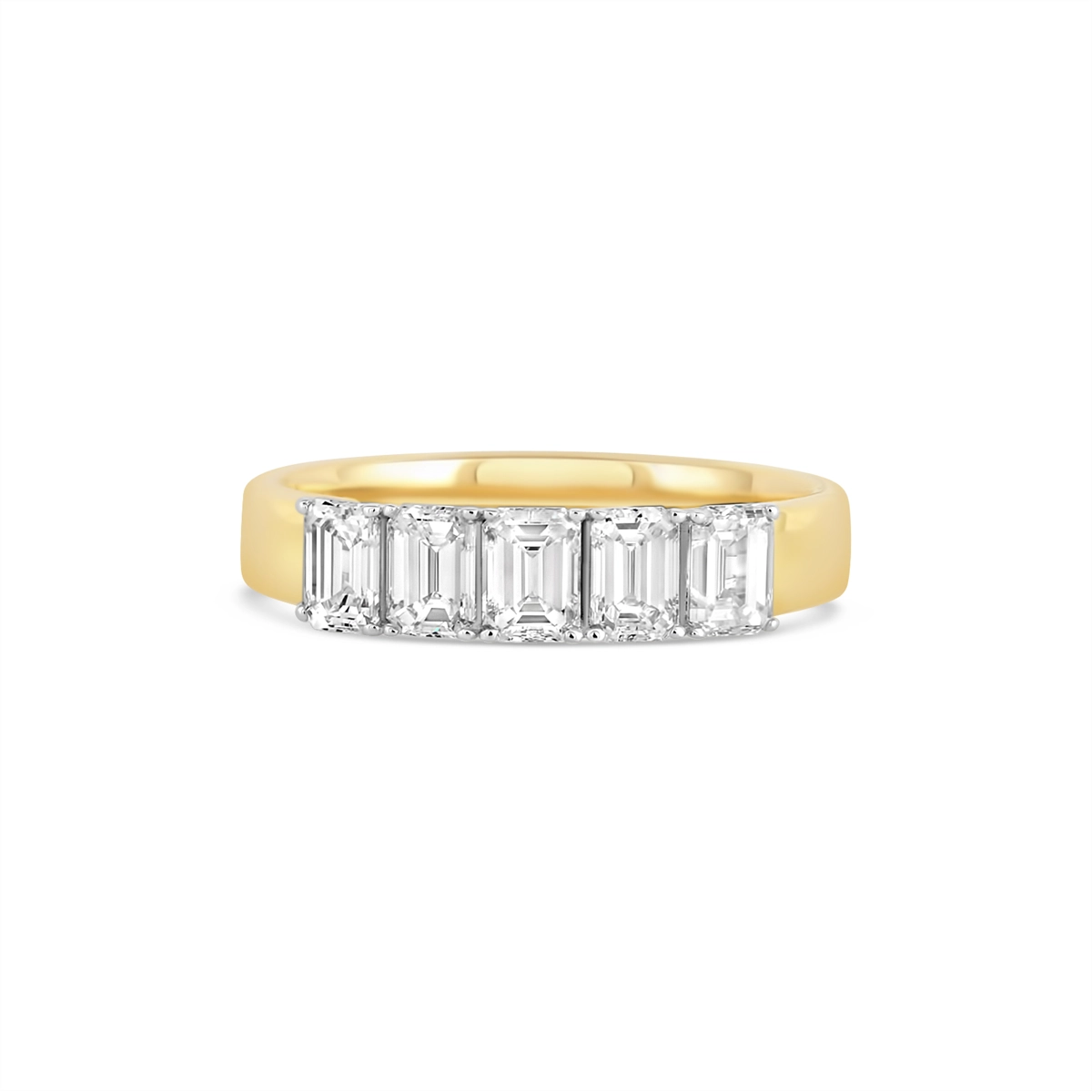 Wedding Bands Wedding Rings in Yellow Gold containing Diamond 450814