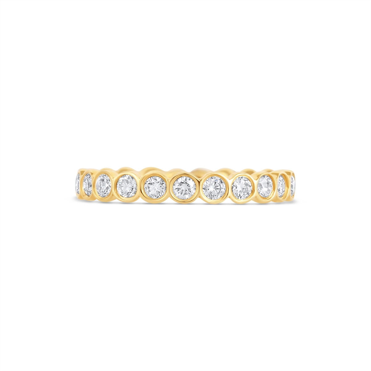 Wedding Bands Wedding Rings in Yellow Gold containing Diamond 450816