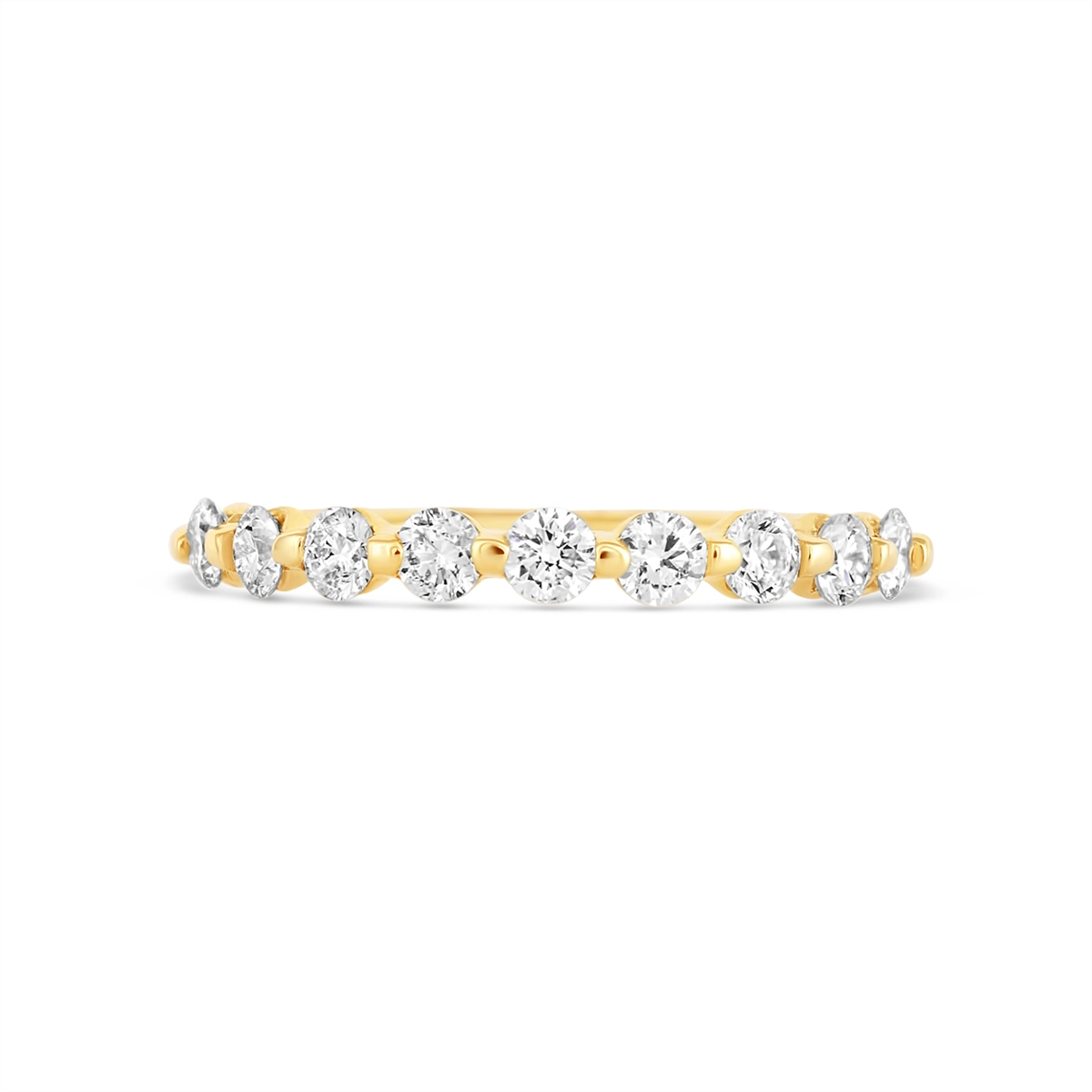 Wedding Bands Wedding Rings in Yellow Gold containing Diamond 450834