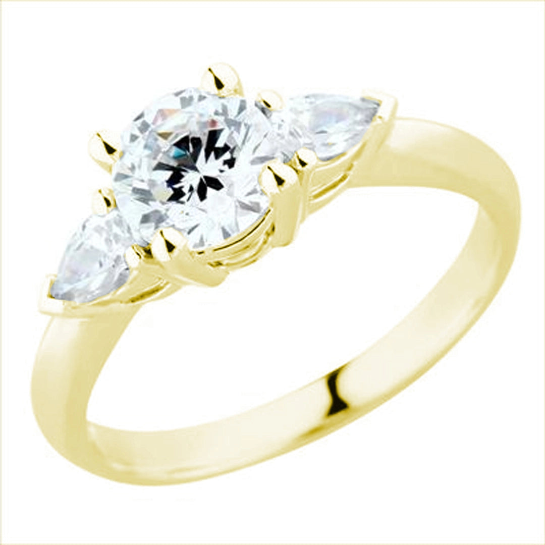 Engagement Collections Engagement Rings in Yellow Gold containing Diamond 450882
