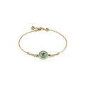 Gucci Bracelets in Yellow Gold containing Other, Multi-gemstone, Diamond YBA831910001017