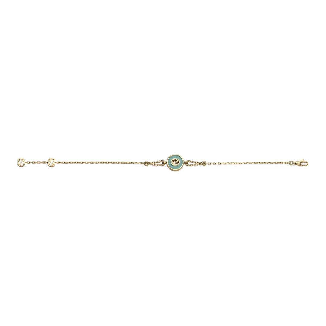 Gucci Bracelets in Yellow Gold containing Other, Multi-gemstone, Diamond YBA831910001017